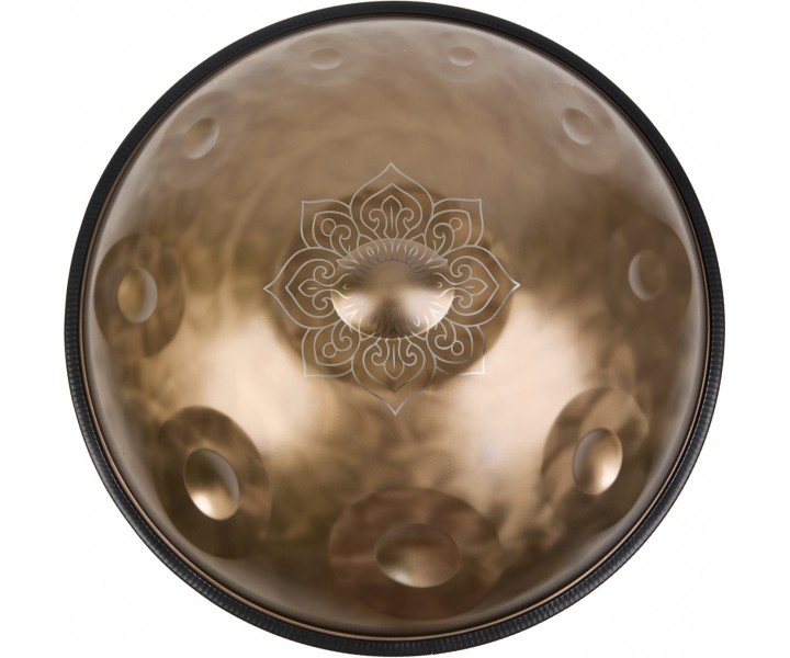 Savita Handpan C# Mystic stainless - mandala