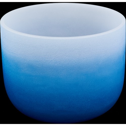 Farebná krištáľová misa A — "Tretie oko" (6. čakra)