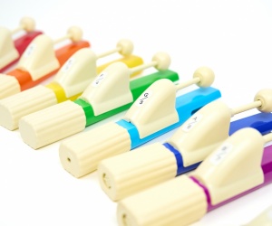 Detské farebné rezonančné zvonky