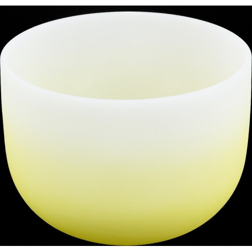 Farebná krištáľová misa E — "Oheň" (3. čakra)