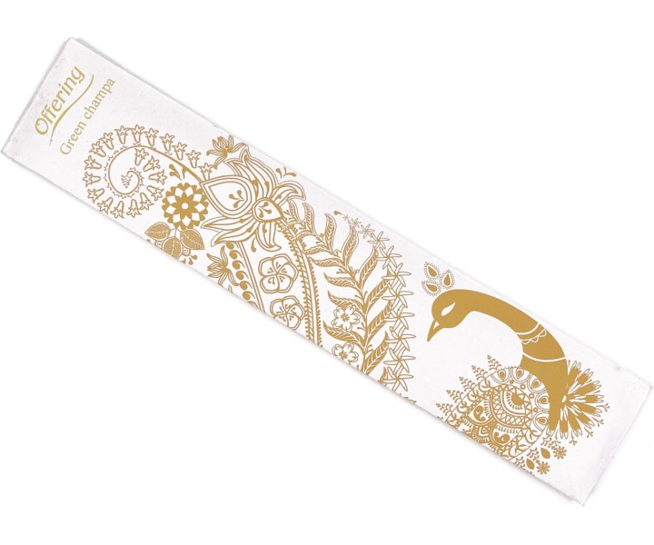 Bio vonné tyčinky&nbsp;-&nbsp;Offering&nbsp;-&nbsp;Green Champa