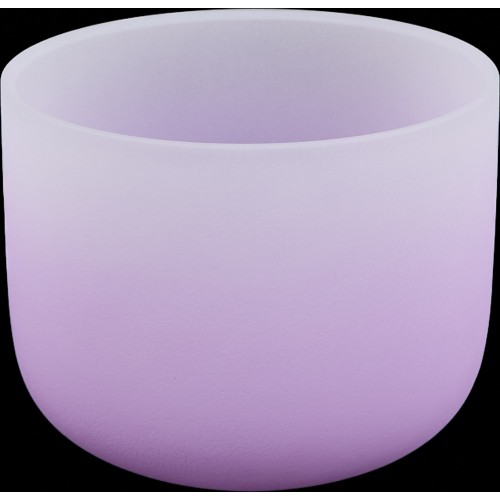 Farebná krištáľová misa H — „Vedomie“ (7. čakra)