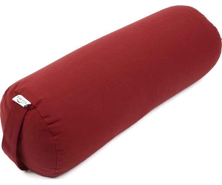 Jógový bolster "Óm"&nbsp;-&nbsp;vínový