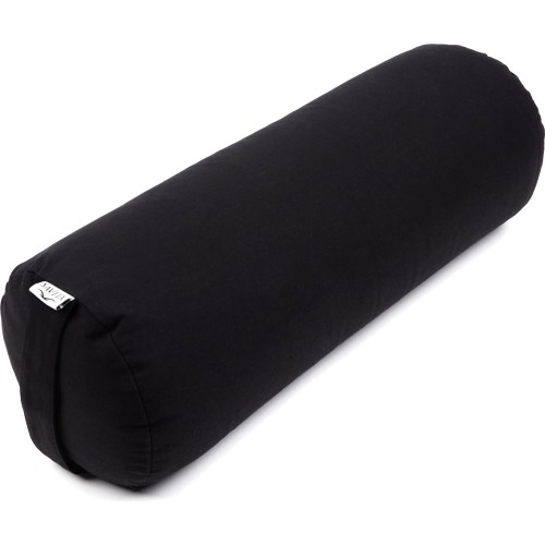 Jogový bolster "Óm" - čierna