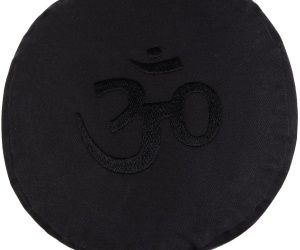 Jogový bolster "Óm" - čierna