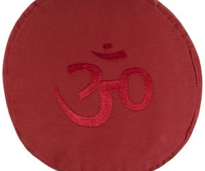 Jógový bolster "Óm" - vínový