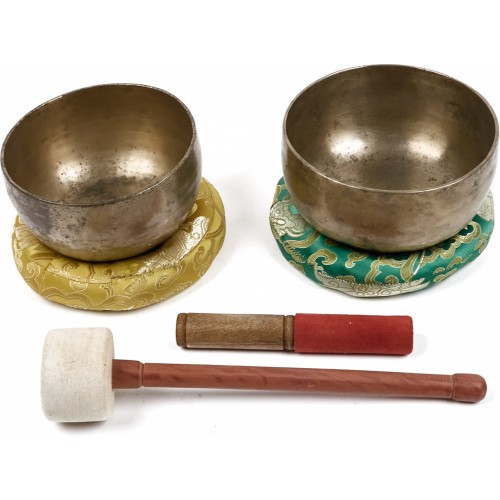 Zostava starých himalájskych mís ST 12/2 "Tajomný vhľad"