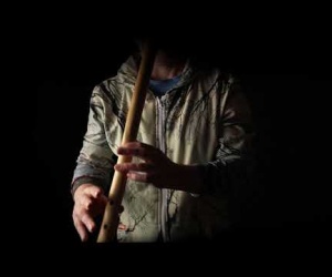 Pentatonická flauta C mol z bazy čiernej